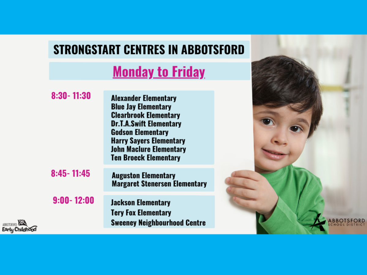 StrongStart Centres